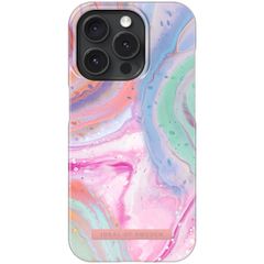 iDeal of Sweden Coque Fashion Apple iPhone 15 Pro - Pastel Marble