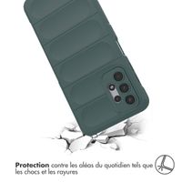 imoshion Coque arrière EasyGrip Samsung Galaxy A13 (4G) - Vert foncé