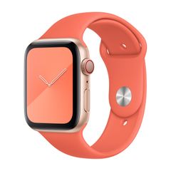 Apple Bracelet Sport Apple Watch | 44/45/46/49 mm - Taille S/M - Clementine