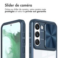 imoshion Coque arrière Camslider Samsung Galaxy S23 - Bleu foncé