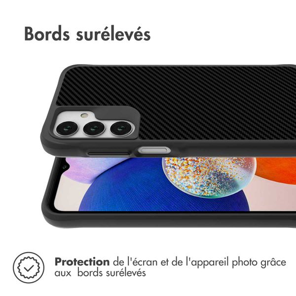 imoshion Rugged Hybrid Carbon Case Samsung Galaxy A25 (5G) - Noir