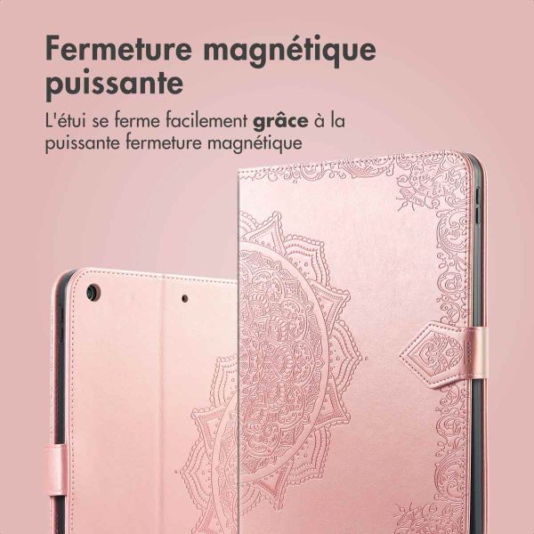 imoshion Coque tablette Apple iPad 6 (2018) 9.7 pouces / iPad 5 (2017) 9.7 pouces / Air 2 (2014)/Air 1 (2013) - Rose Gold