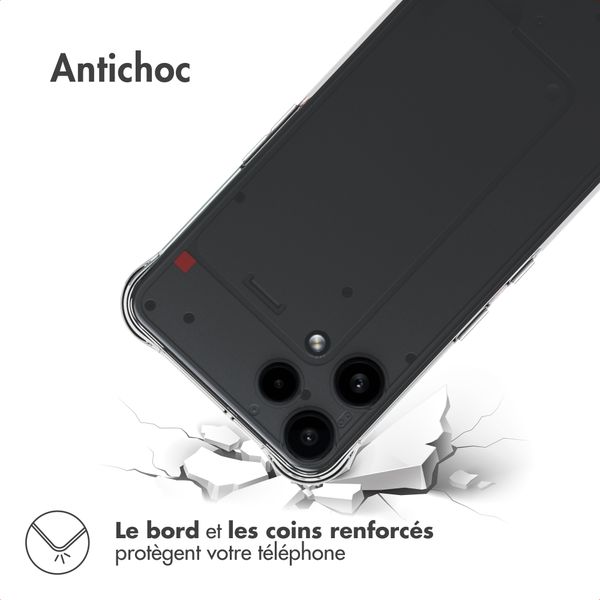 imoshion Shockproof Case Nothing Phone (3a) Lite - Transparent