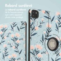 imoshion Coque tablette Design rotatif à 360° Apple iPad Pro 13 (2025) M5 / (2024) M4 - Flowers