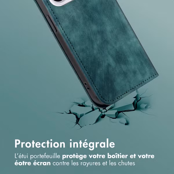 imoshion Étui de téléphone portefeuille Slim Oppo Reno15 Pro (5G) - Vert