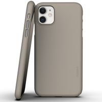 Nudient Coque Thin iPhone 11 - Clay Beige