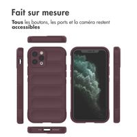 imoshion Coque arrière EasyGrip iPhone 11 Pro - Aubergine