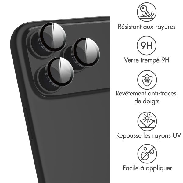 imoshion Protection d'objectif d'appareil photo (pack de 2) Apple iPhone 17 Pro / 17 Pro Max - Transparent