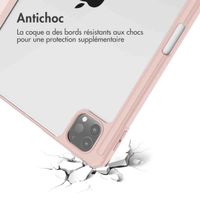 imoshion Coque tablette rigide Trifold Apple iPad Pro 12.9 (2018/2020/2021/2022) - Rose