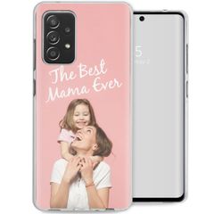 Concevez votre propre coque transparente Samsung Galaxy A72 - Transparent