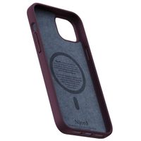 Njorð Collections Coque Salmon Leather MagSafe iPhone 15 Plus - Rust