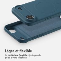 imoshion Coque Couleur avec MagSafe Apple iPhone Air - Bleu foncé