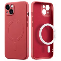 imoshion Coque Couleur avec MagSafe Apple iPhone 14 - Dusty Rose