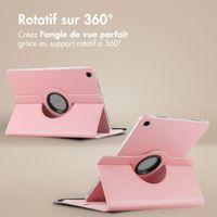 imoshion Coque tablette rotatif à 360° Samsung Galaxy Tab A9 Plus - Rose