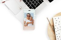 Concevez votre propre housse portefeuille Samsung Galaxy S10e - Blanc