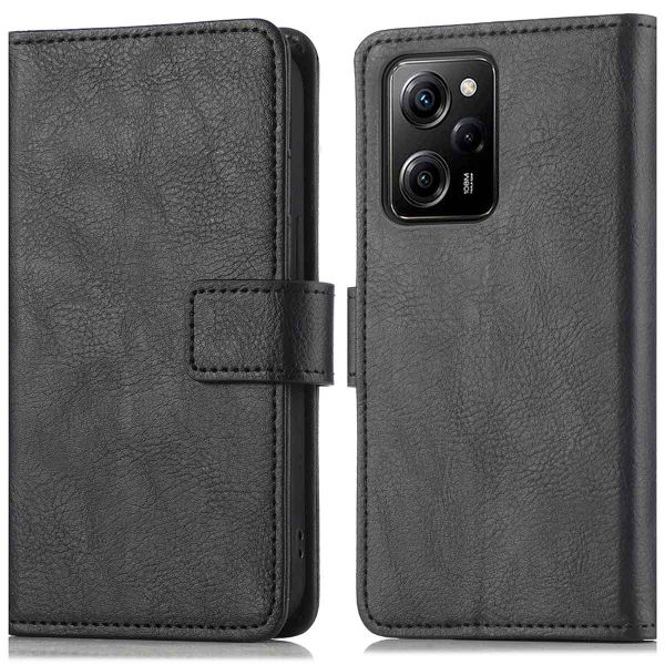 imoshion Étui de télephone portefeuille Xiaomi Poco X5 Pro 5G - Noir