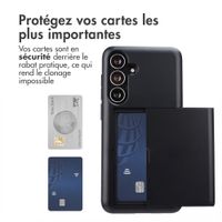 imoshion Coque arrière avec porte-cartes Samsung Galaxy S25 FE - Noir
