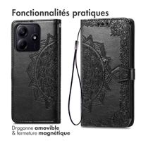 imoshion Etui de téléphone portefeuille Xiaomi Redmi Note 14 5G - Noir