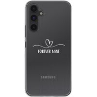 Coque personnalisée avec un cœur élégant Samsung Galaxy A54 (5G)- Transparent