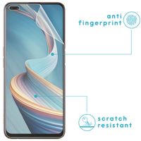 imoshion Protection d'écran Film 3pack Oppo Reno4 Z 5G