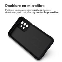 imoshion Coque arrière EasyGrip Samsung Galaxy A23 (5G) - Noir