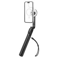 Spigen Trépied Selfie Stick MagSafe - avec télécommande - Universel - 120CM - Noir