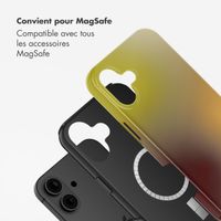 Selencia Coque arrière Vivid avec MagSafe Apple iPhone 16 - Gradient Olive Dust