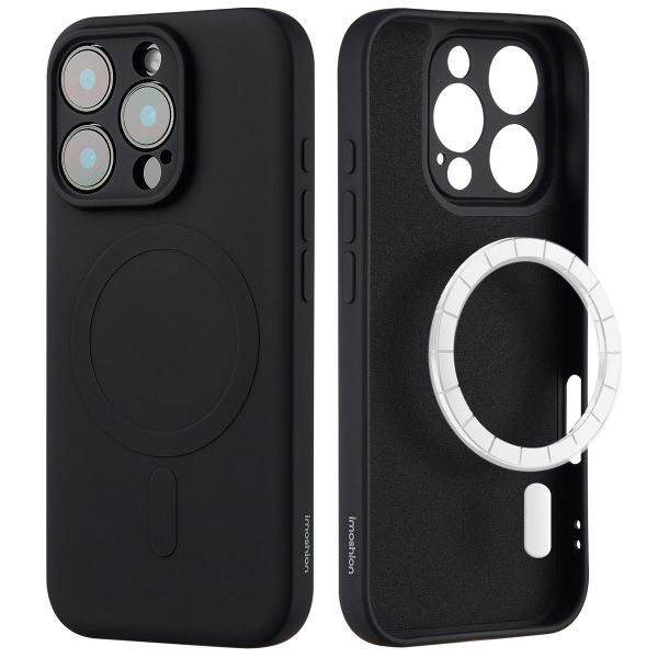 imoshion Coque Couleur avec MagSafe iPhone 16 Pro - Noir