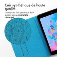 imoshion Coque tablette Apple iPad 6 (2018) 9.7 pouces / iPad 5 (2017) 9.7 pouces / Air 2 (2014)/Air 1 (2013) - Turquoise
