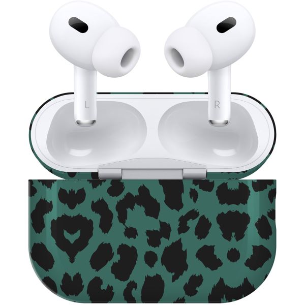 imoshion Coque Hardcover Design AirPods Pro 2 - Green Leopard