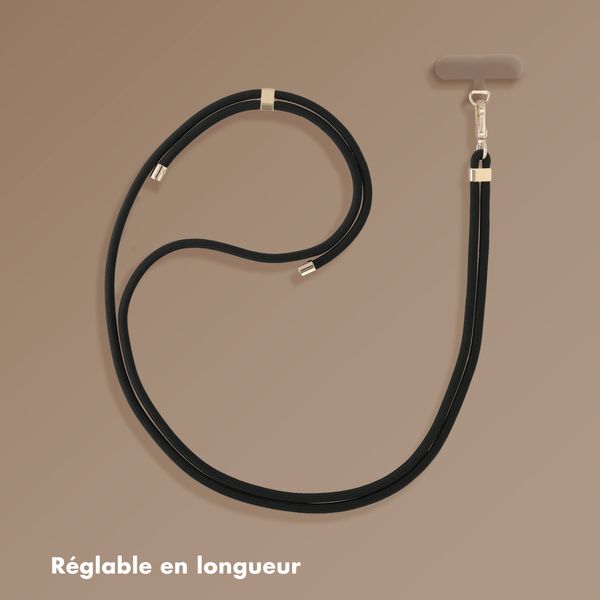 Selencia Cordon de téléphone universel - Noir