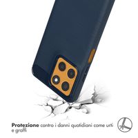 imoshion Coque Brushed Motorola Moto G15 / G15 Power - Bleu foncé