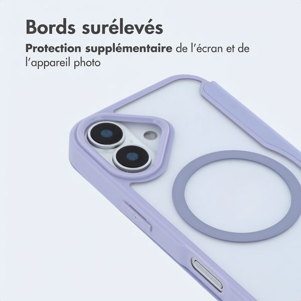 imoshion Bookcase transparente avec MagSafe Apple iPhone 17 - Lilas