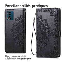 imoshion Etui de télephone Mandala Motorola Moto E13 - Noir
