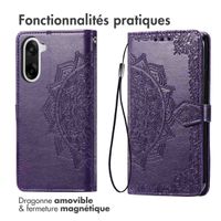 imoshion Etui de télephone Mandala OnePlus Nord CE5 - Violet