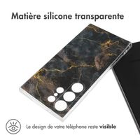 imoshion Coque Design Samsung Galaxy S24 Ultra - Black Marble