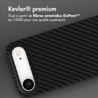Accezz Coque Kevlar MagSafe Apple iPhone Air - Noir