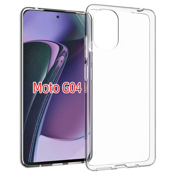 Accezz Coque Clear Motorola Moto G24 / G04 - Transparent