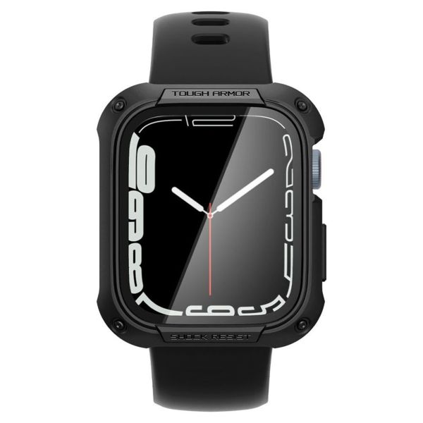 Spigen Coque Tough Armor™ Apple Watch Series 7/8/9 - 44 mm - Noir