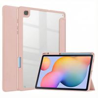imoshion Coque tablette rigide Trifold Samsung Galaxy Tab S6 Lite (2020/2022/2024)  - Rose