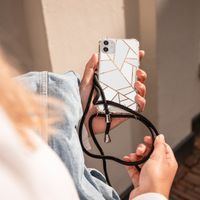 imoshion Coque Design avec cordon iPhone 8 Plus / 7 Plus - White Graphic