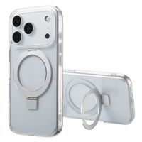 Accezz Coque Ring Stand avec MagSafe Apple iPhone 17 Pro - Transparent