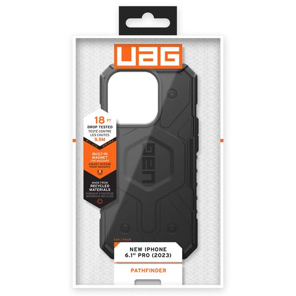 UAG Coque Pathfinder MagSafe iPhone 15 Pro - Noir