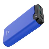 imoshion Batterie externe - 20.000 mAh - Quick Charge et Power Delivery - Bleu cobalt