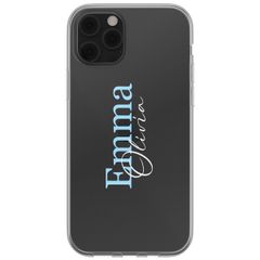 Coque avec votre propre photo et/ou texte Apple iPhone 12 (Pro) - Naam