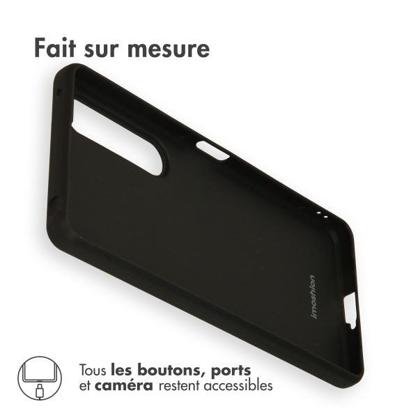 imoshion Coque Couleur Sony Xperia 1 VI - Noir