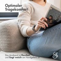 imoshion Bracelet magnétique milanais Xiaomi Smart Band 8 / 9 - Argent