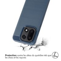imoshion Coque Brushed OnePlus 15 - Bleu foncé