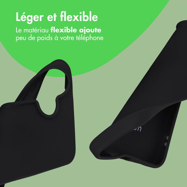 imoshion Coque Couleur Samsung Galaxy S26 Plus - Noir