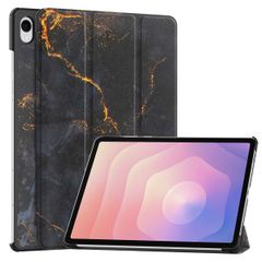 imoshion Coque tablette Design Trifold Samsung Galaxy Tab S11 - Black Marble